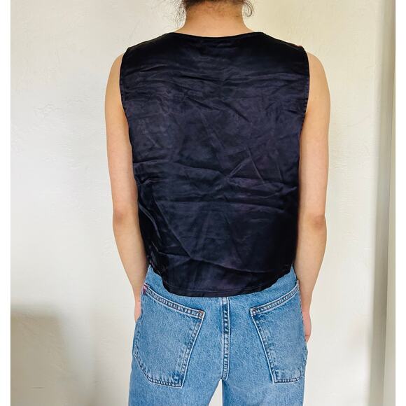 Vintage Sostanza Velvet Vest - Picture 2 of 5